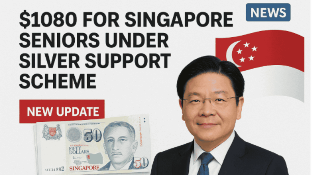 $1080 for Singapore Seniors Under Silver Support Scheme