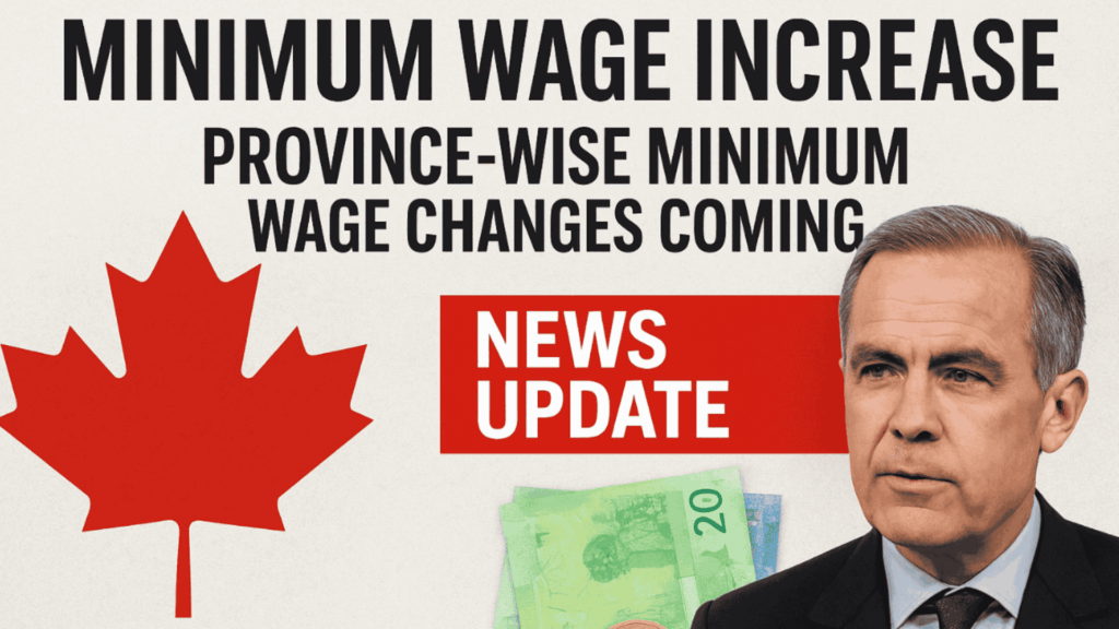 Minimum Wage Increase Canada: Province Wise Minimum Wage Changes Coming