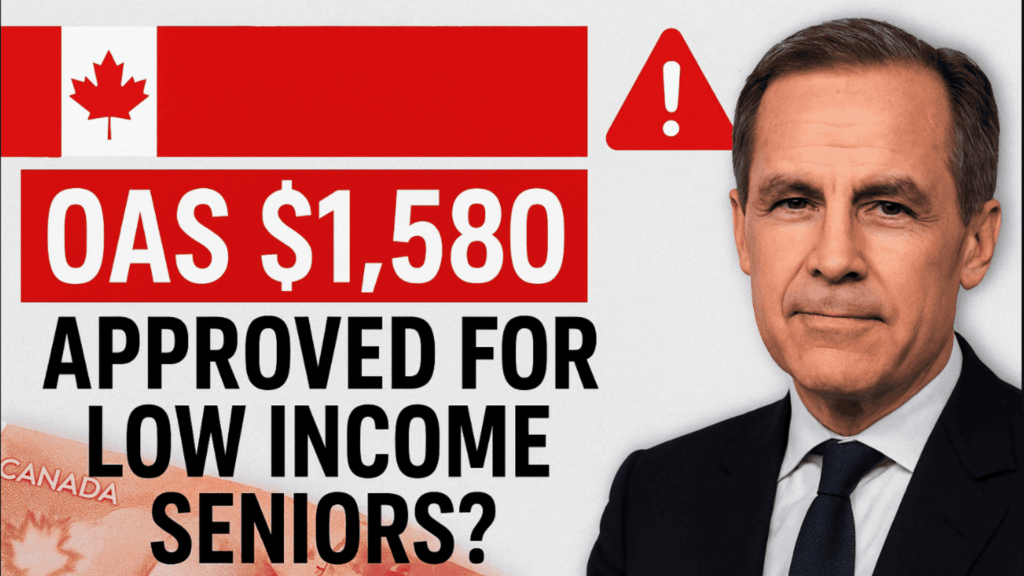 OAS $1580 Approved for Low Income Seniors? Who is Eligible? Payment Dates, Fact check
