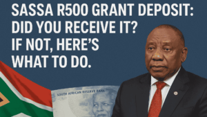 SASSA R500 Grant Deposit: Did You Received it?